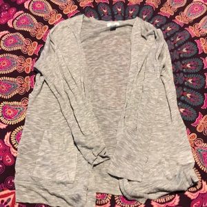 Grey cardigan
